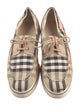 Burberry Nova Check Pattern Canvas Espadrilles