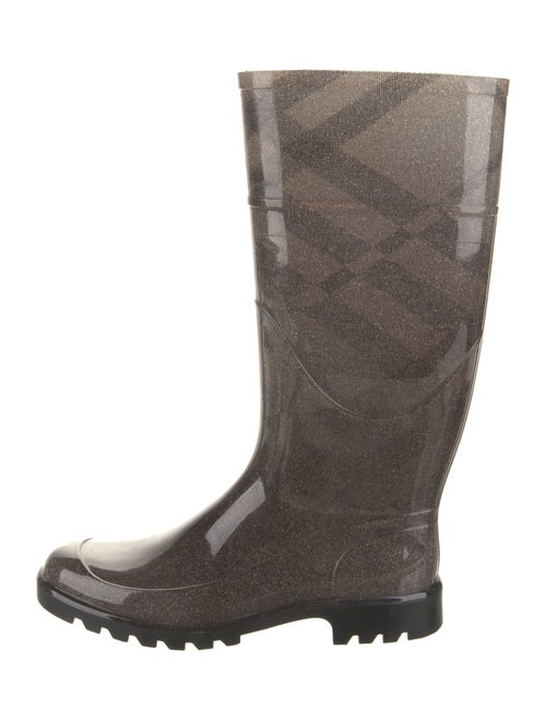 Burberry Rubber Printed Rain Boots