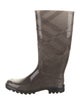 Burberry Rubber Printed Rain Boots