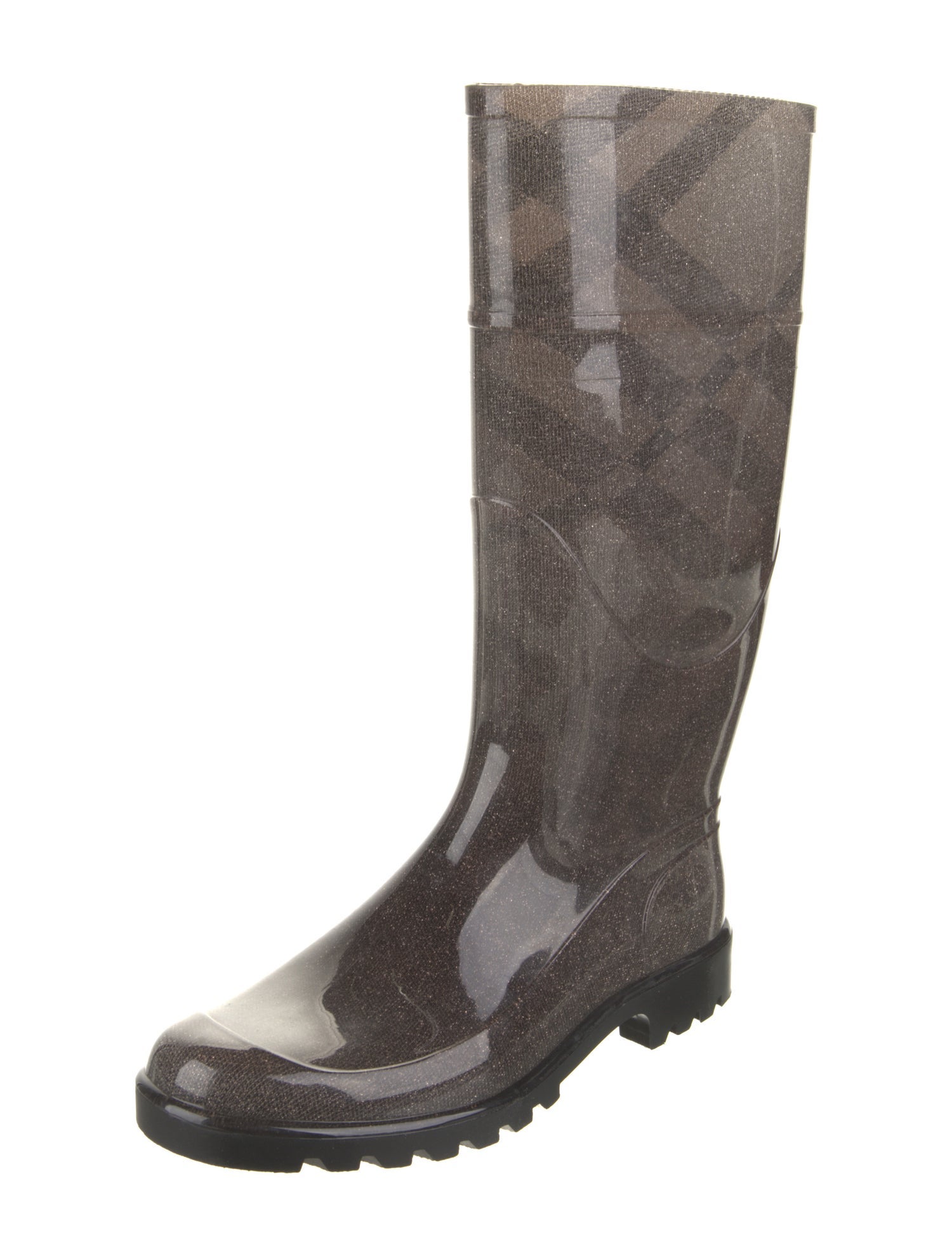 Burberry Rubber Printed Rain Boots