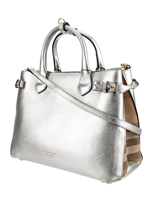 Burberry Leather Banner Medium