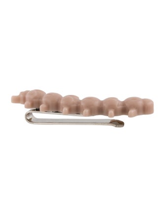 Burberry Resin Caterpillar Tie bar