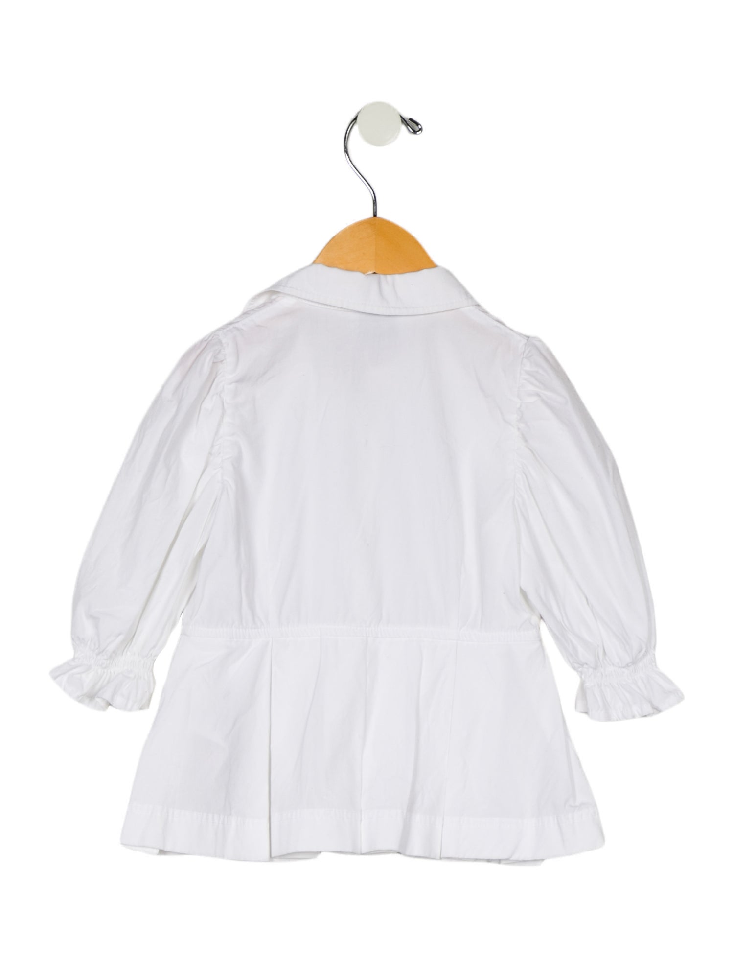 Burberry Toddler Girls' Graphic Print Pleated Long Sleeve Dress