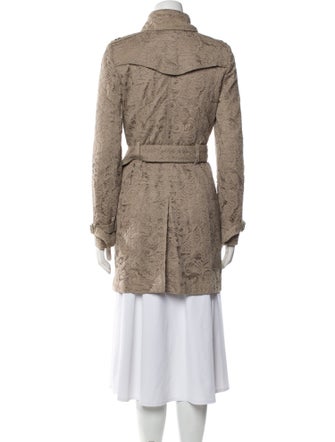 Burberry Lace Pattern Coat