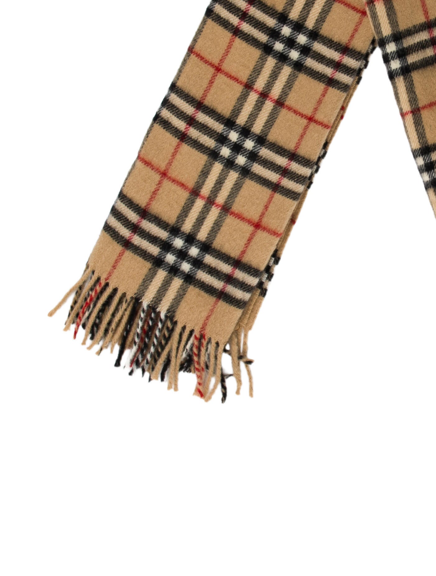 Burberry Virgin Wool House Check Pattern Scarf