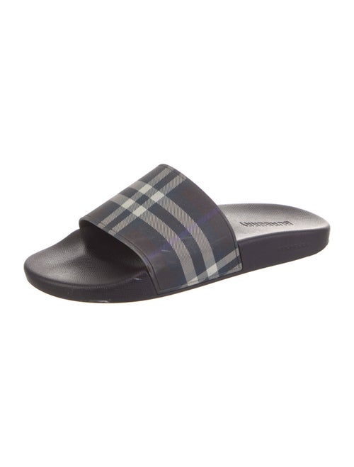 Burberry House Check Pattern Rubber Slides