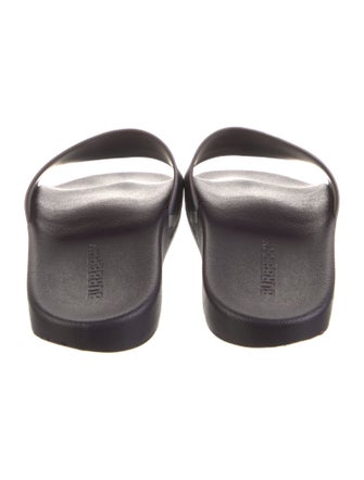 Burberry House Check Pattern Rubber Slides