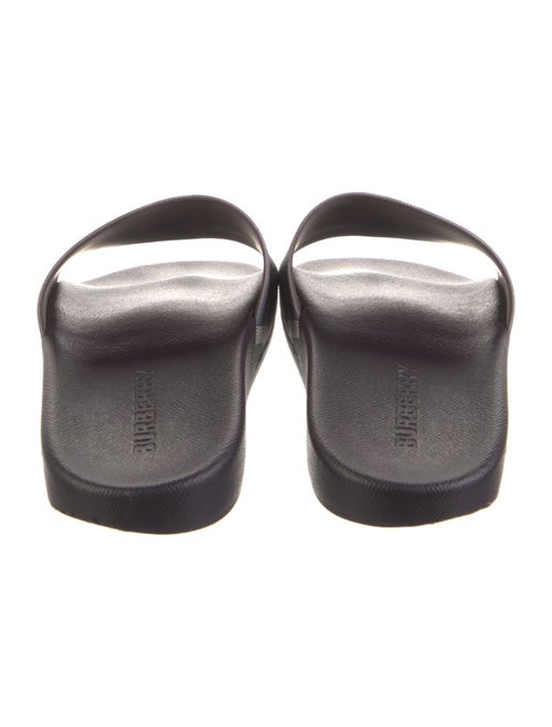 Burberry House Check Pattern Rubber Slides