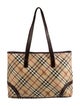 Burberry Haymarket Check Tote