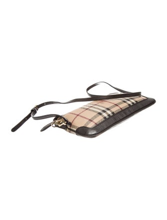 Burberry Haymarket Check Crossbody Bag