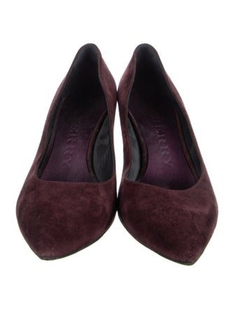 Burberry Suede Pumps