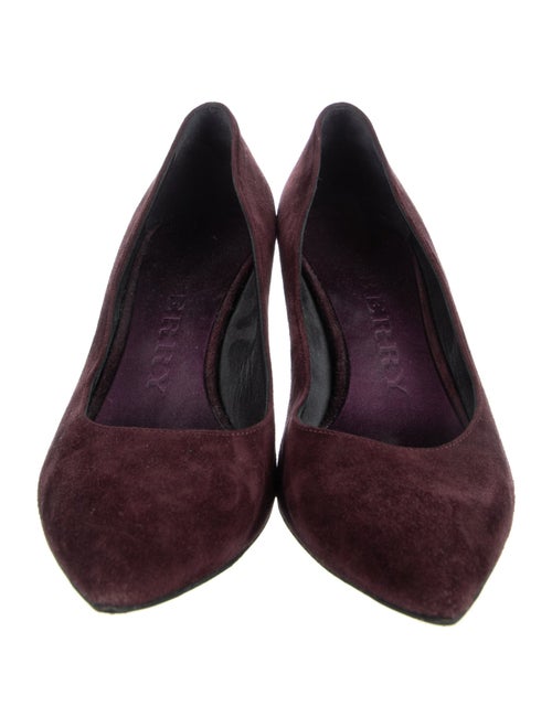Burberry Suede Pumps