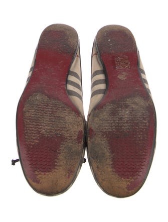 Burberry Nova Check Pattern Canvas Mules