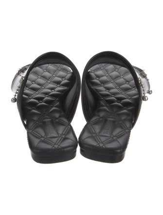 Burberry Leather Slides