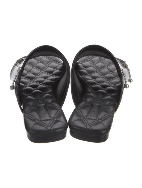 Burberry Leather Slides