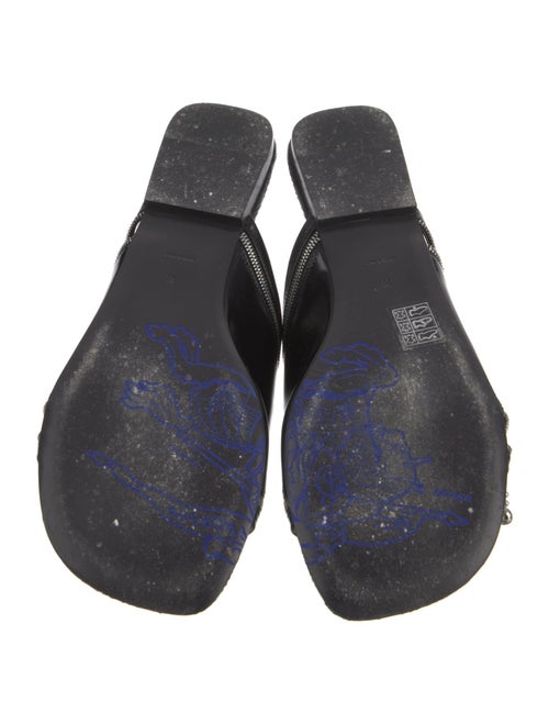 Burberry Leather Slides