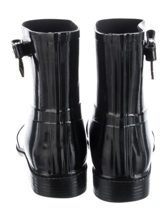 Burberry Rubber Bow Accents Rain Boots