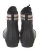 Burberry House Check Pattern Rubber Rain Boots