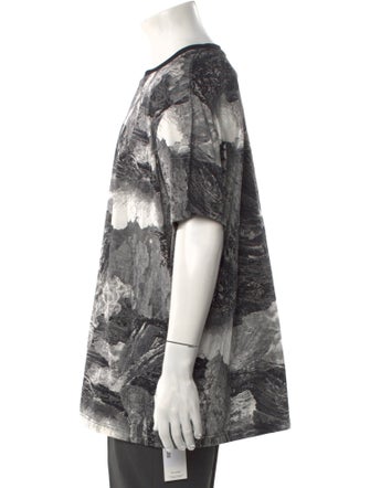 Burberry Printed Crew Neck T-Shirt