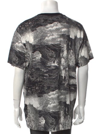 Burberry Printed Crew Neck T-Shirt