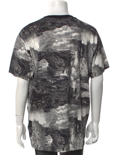 Burberry Printed Crew Neck T-Shirt