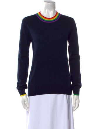 Burberry Merino Wool Crew Neck Sweater