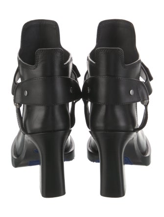 Burberry Stirrup Leather Boots w/ Tags