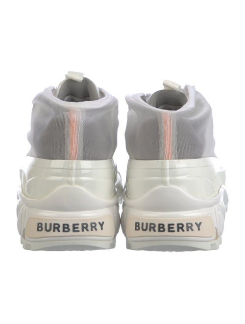 Burberry Mesh Printed Sneakers