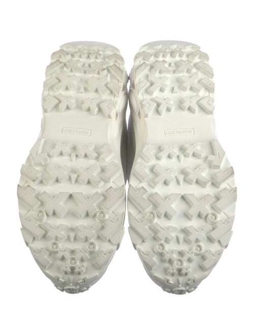 Burberry Mesh Printed Sneakers