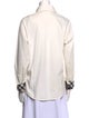 Burberry Long Sleeve Button-Up Top