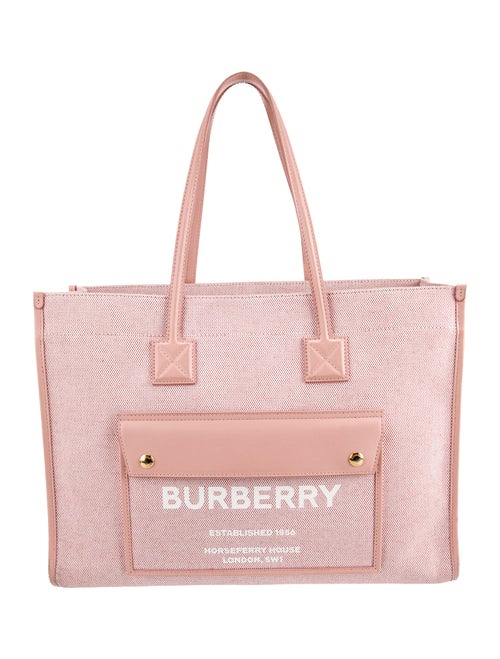 Burberry Leather Tote Medium