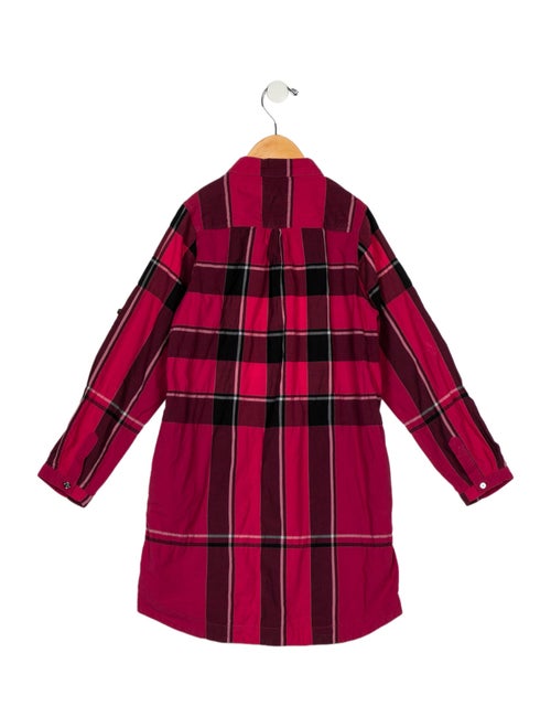 Burberry Kids Girls' Printed Long Sleeve Dress