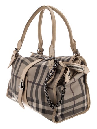 Burberry Smoked Check Shoulder Bag