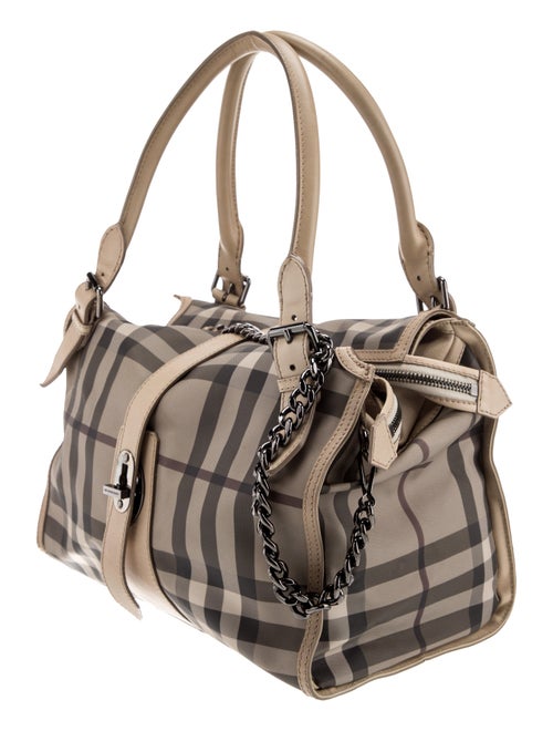 Burberry Smoked Check Shoulder Bag