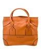 Burberry Leather Top Handle Bag