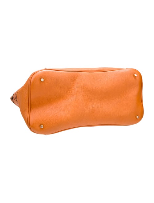 Burberry Leather Top Handle Bag