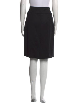 Burberry Wool Knee-Length Skirt