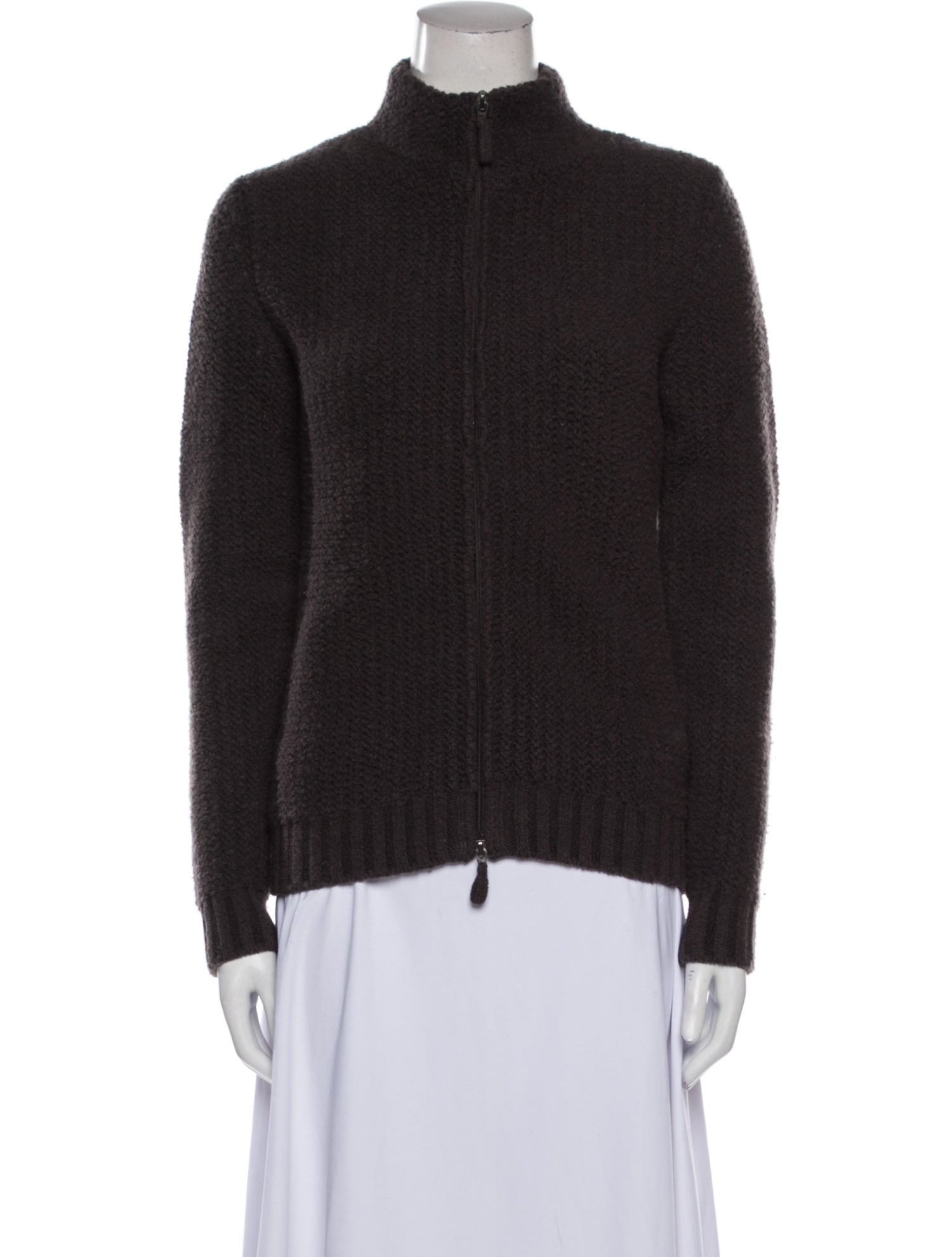 Burberry Prorsum Cashmere Mock Neck Sweater