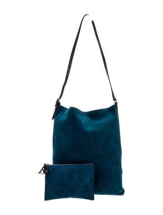 Burberry Suede Bucket Bag