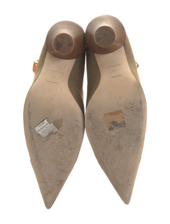 Burberry Canvas Printed Pumps