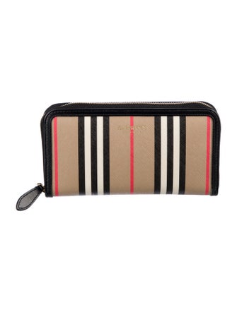 Burberry Vintage Check Printed Continental Wallet