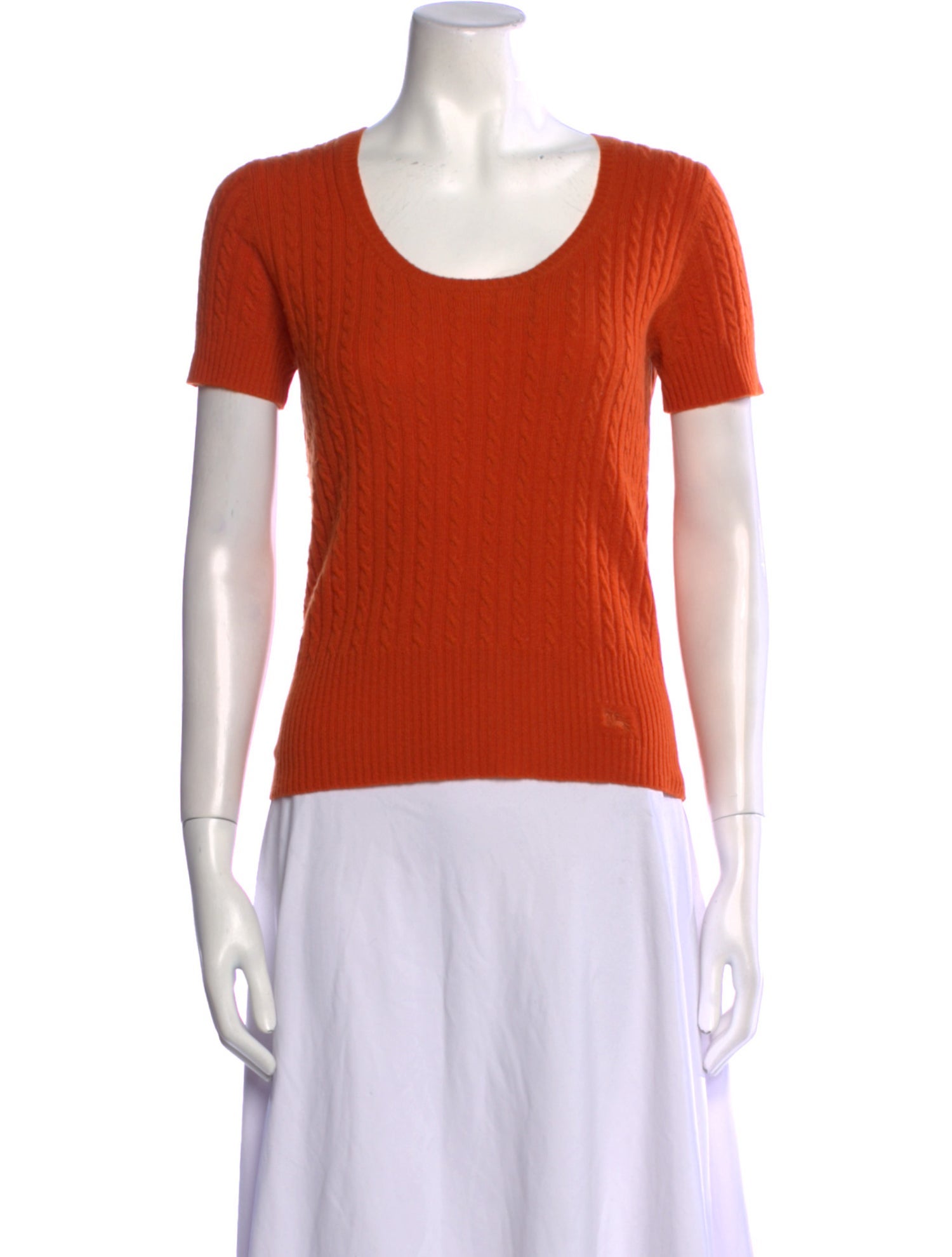 Burberry Cashmere Scoop Neck Sweater