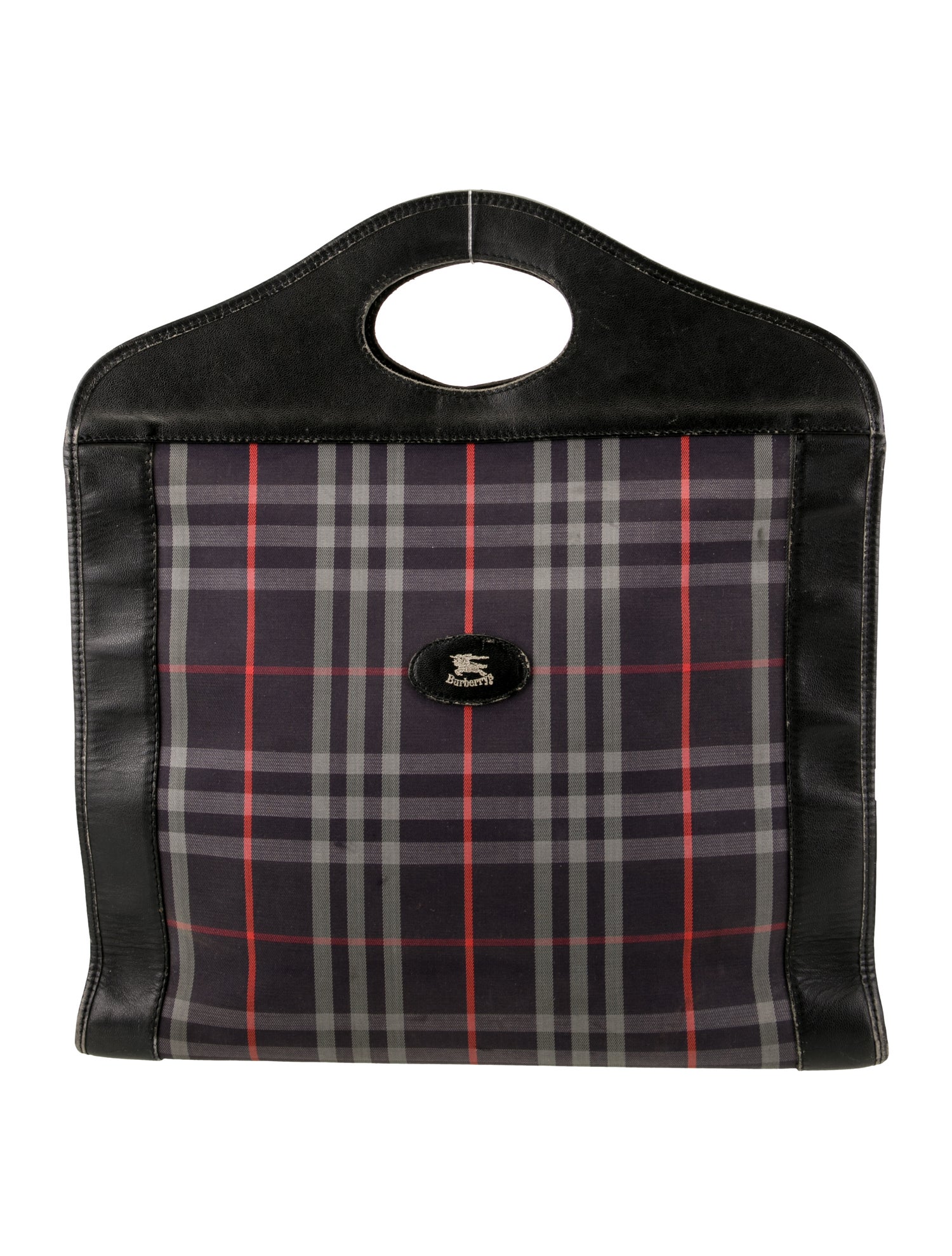 Burberry's Nova Check Top Handle Bag Vintage