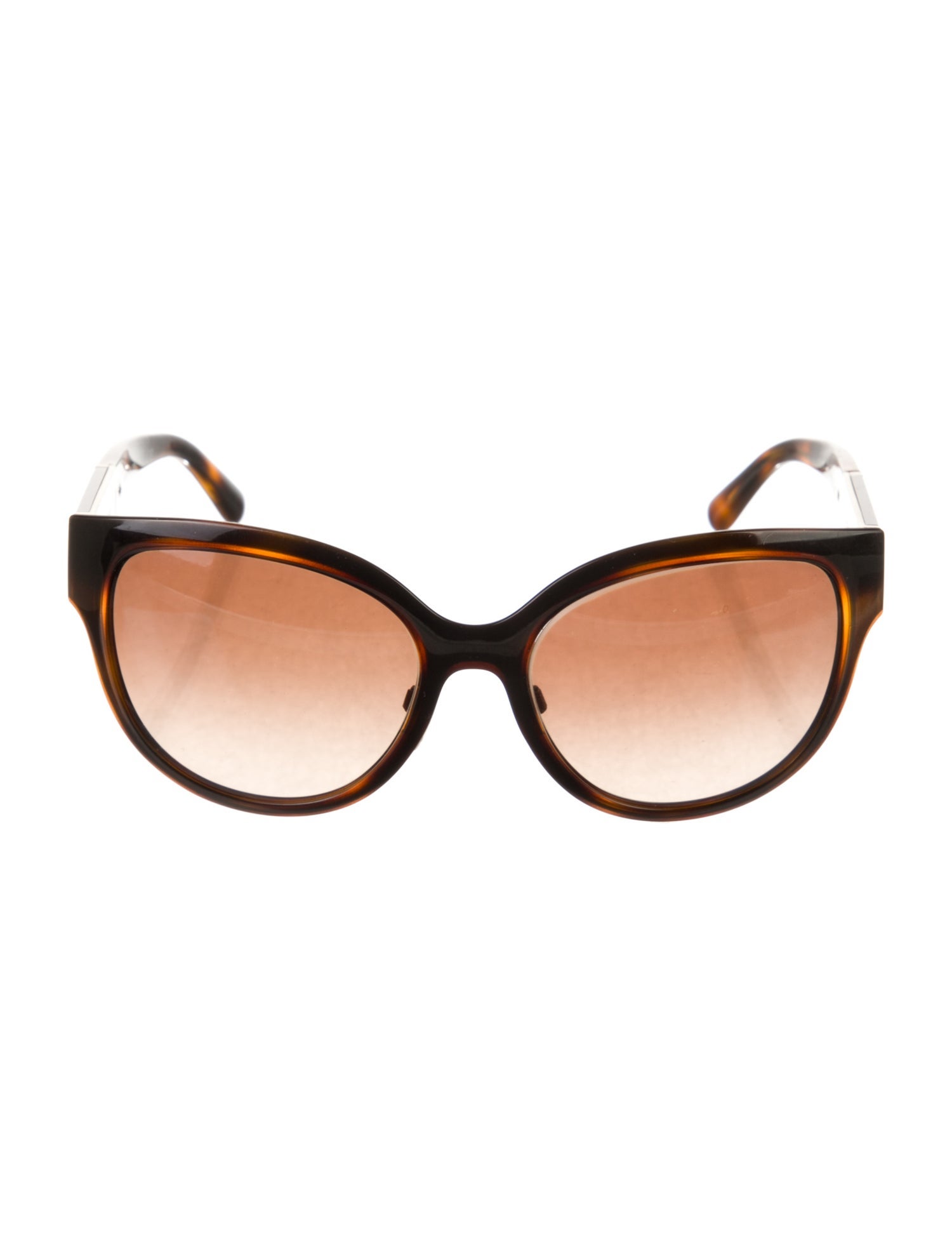 Burberry House Check Pattern Cat-Eye Sunglasses