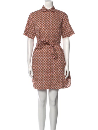 Burberry Printed Mini Dress