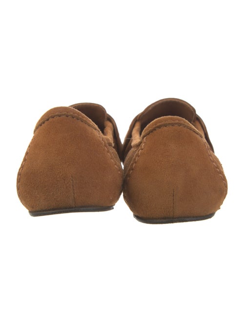 Burberry Suede Ballet Flats