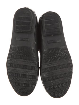 Burberry Nova Check Pattern Canvas Boots