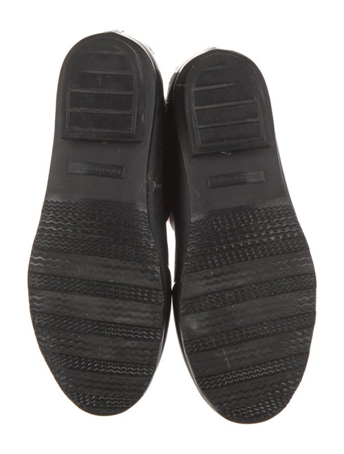 Burberry Nova Check Pattern Canvas Boots