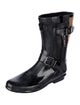 Burberry House Check Pattern Rubber Rain Boots