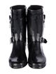 Burberry House Check Pattern Rubber Rain Boots